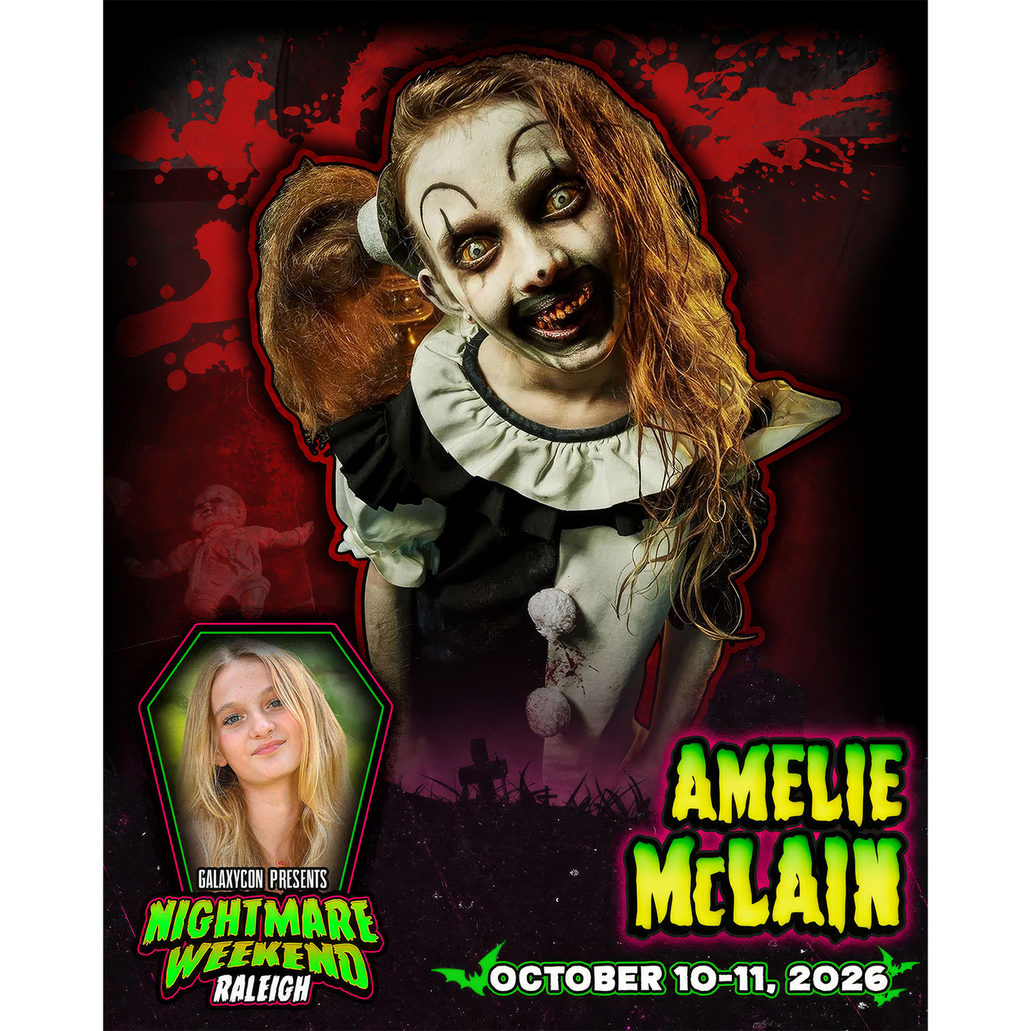 AMELIE MCLAIN AUTOGRAPH PRE-ORDER