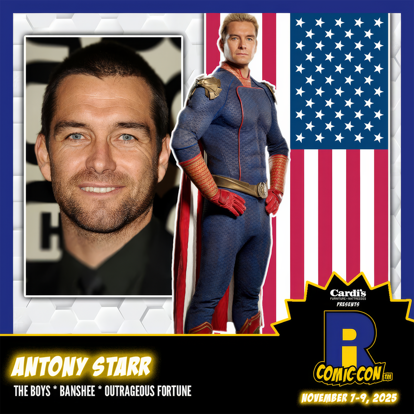 ANTONY STARR AUTOGRAPH PRE-ORDER