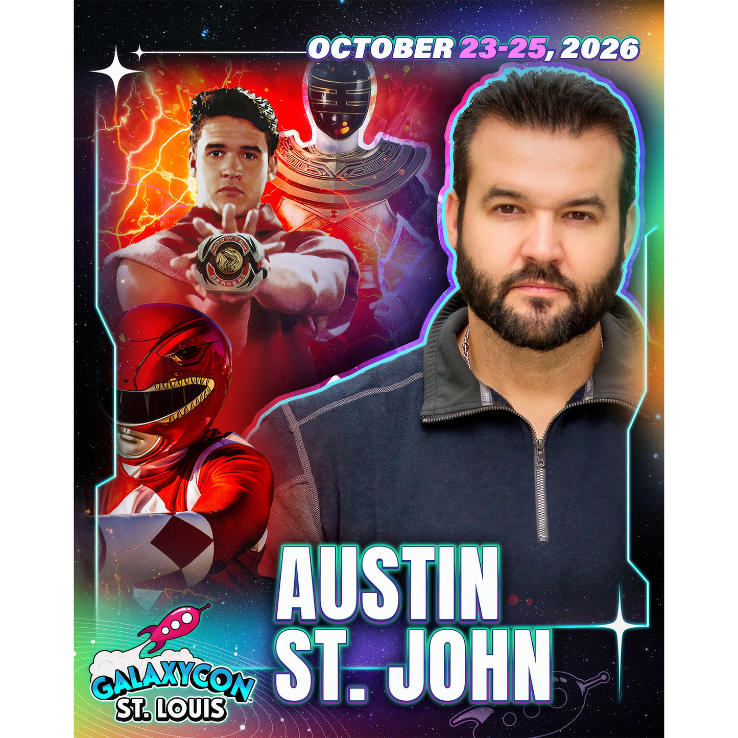AUSTIN ST JOHN AUTOGRAPH PRE-ORDER