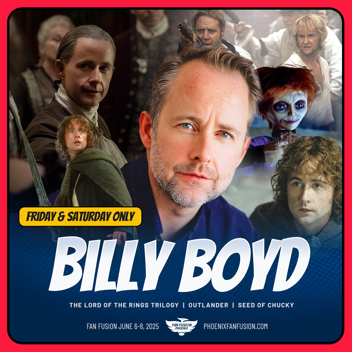 BILLY BOYD AUTOGRAPH PRE-ORDER