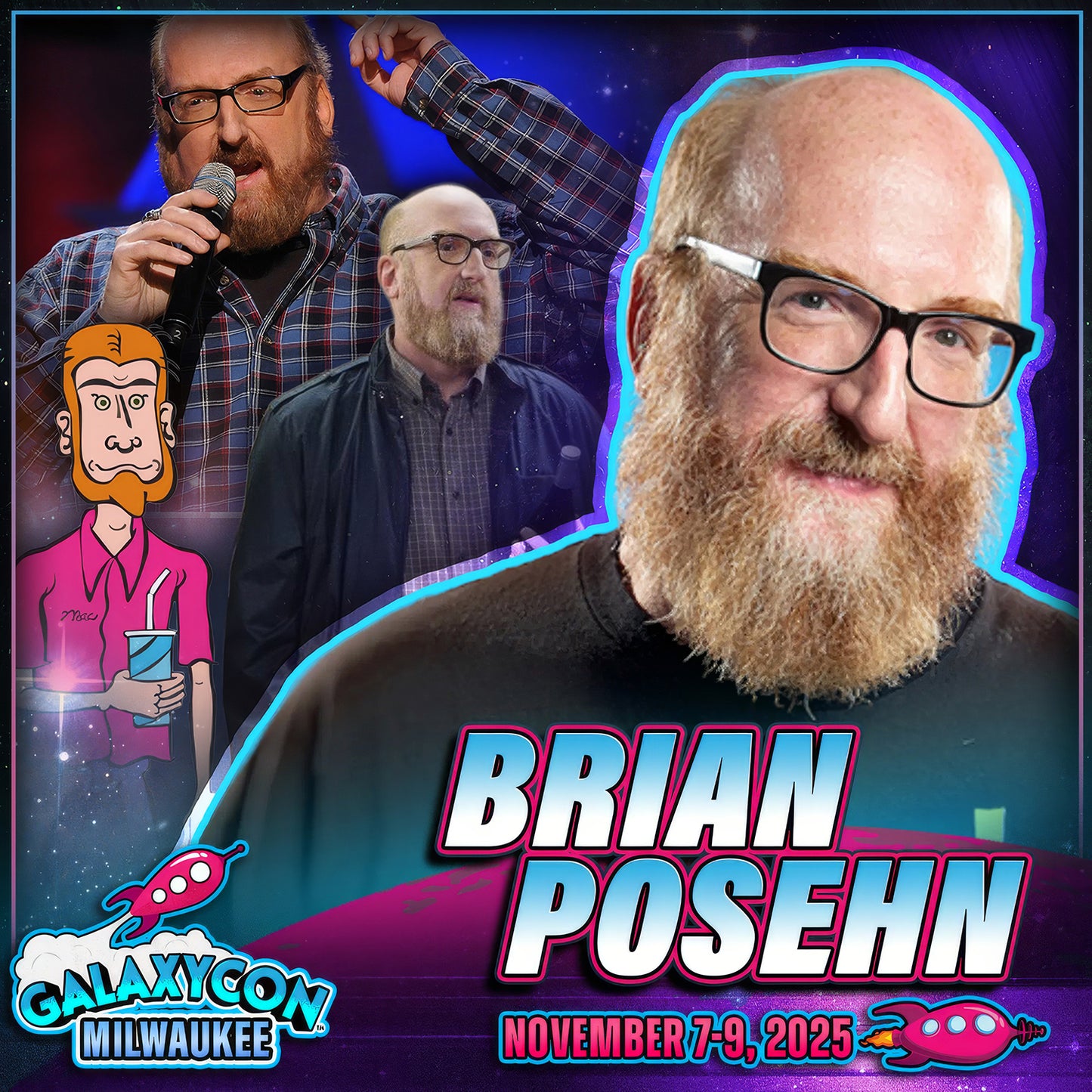 BRIAN POSEHN AUTOGRAPH PRE-ORDER