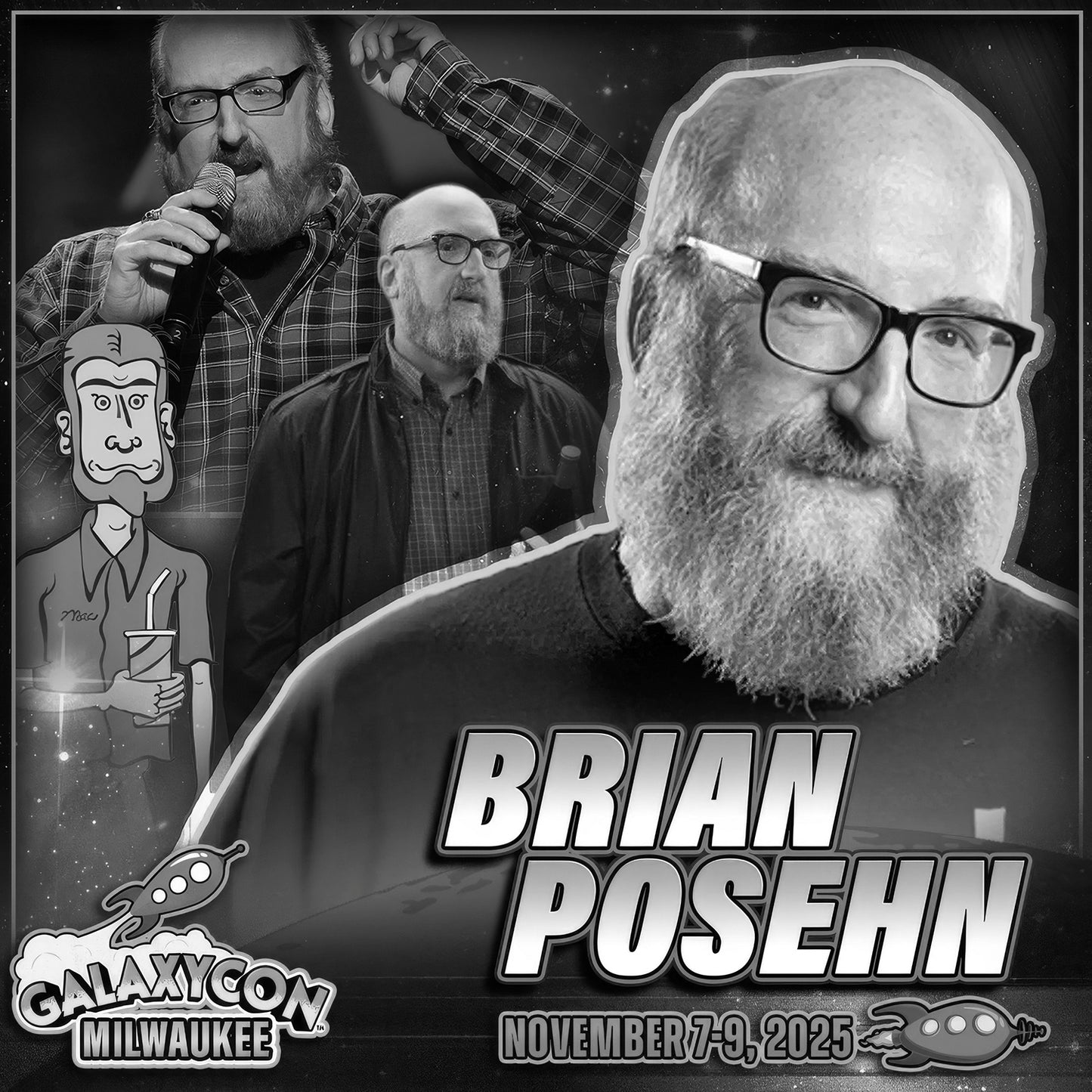 BRIAN POSEHN AUTOGRAPH PRE-ORDER