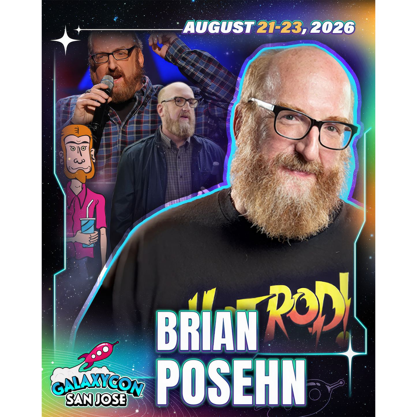 BRIAN POSEHN AUTOGRAPH PRE-ORDER