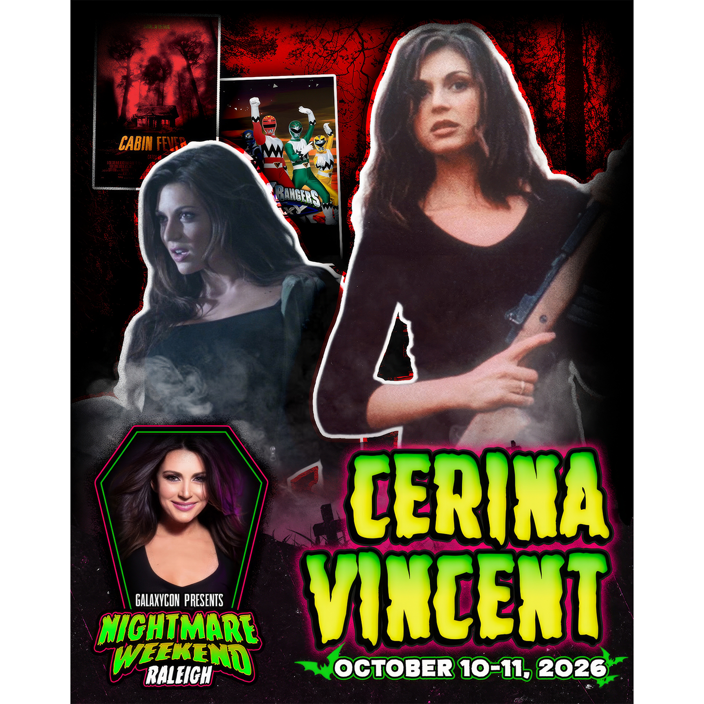 CERINA VINCENT AUTOGRAPH PRE-ORDER