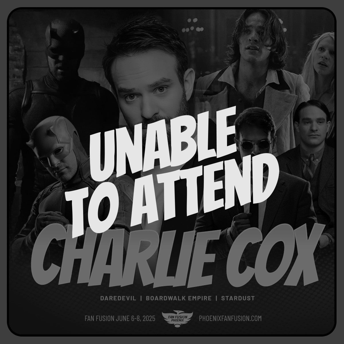 CHARLIE COX AUTOGRAPH PRE-ORDER