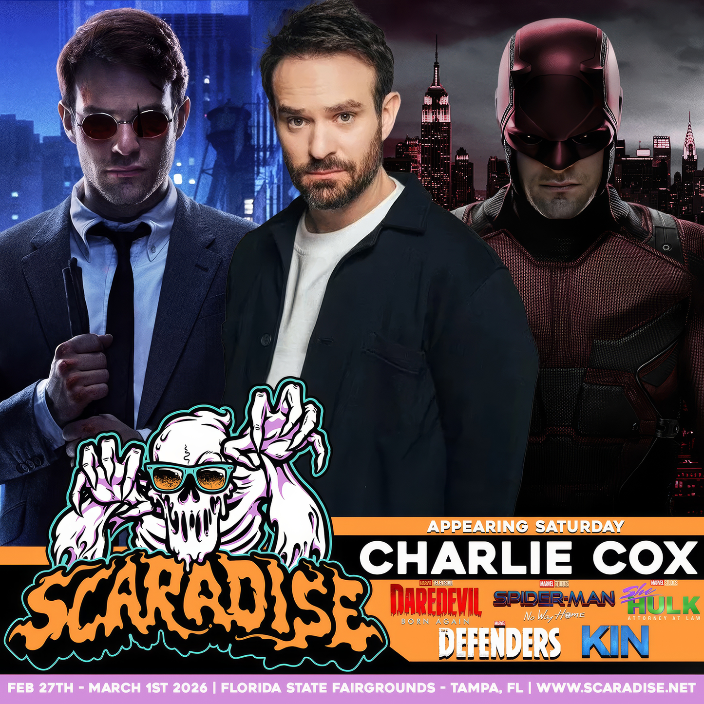 CHARLIE COX AUTOGRAPH PRE-ORDER