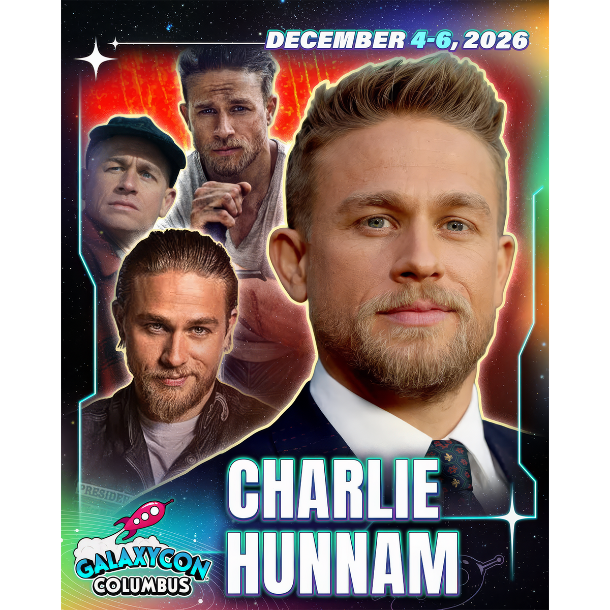 CHARLIE HUNNAM AUTOGRAPH PRE-ORDER