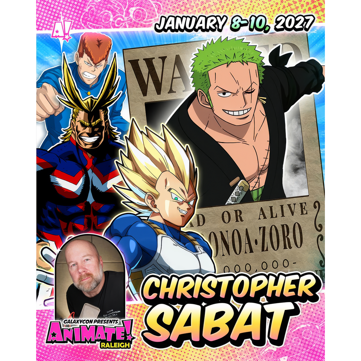 CHRISTOPHER SABAT AUTOGRAPH PRE-ORDER