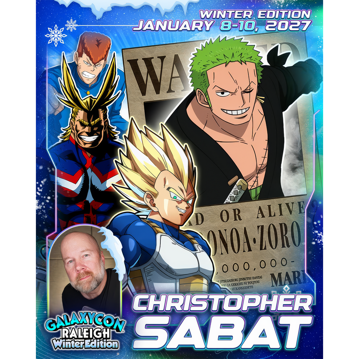 CHRISTOPHER SABAT AUTOGRAPH PRE-ORDER