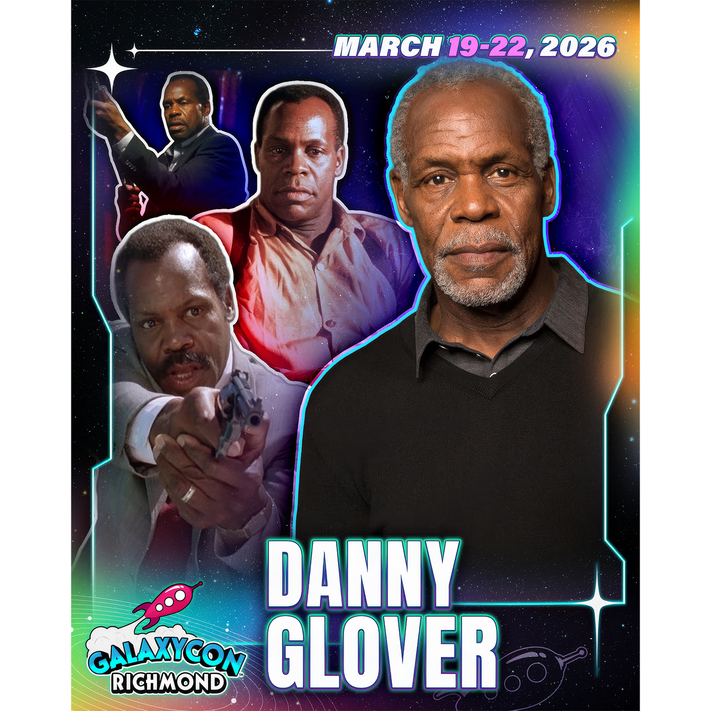 DANNY GLOVER AUTOGRAPH PRE-ORDER