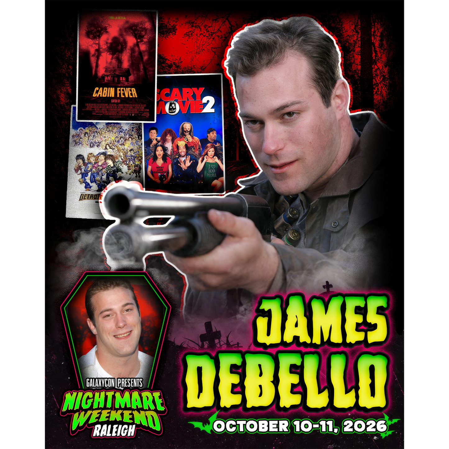 JAMES DEBELLO AUTOGRAPH PRE-ORDER
