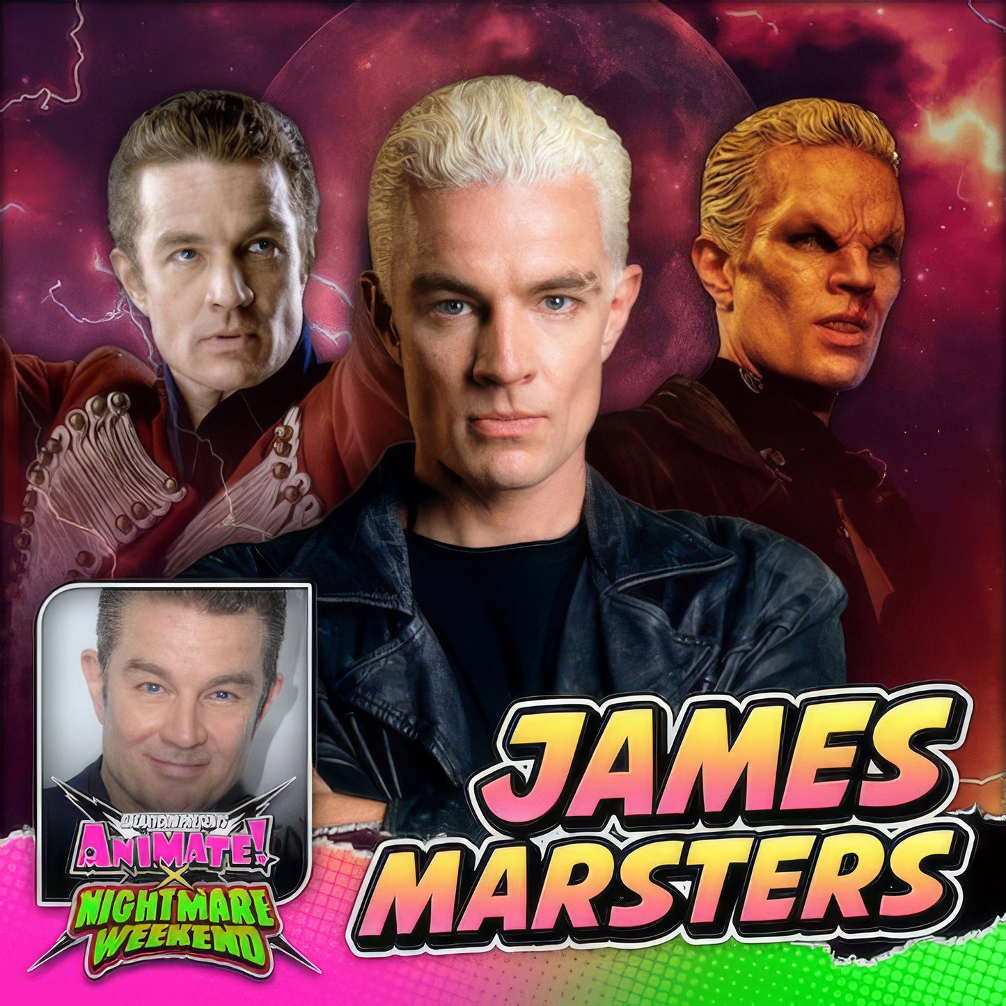 JAMES MARSTERS AUTOGRAPH PRE-ORDER