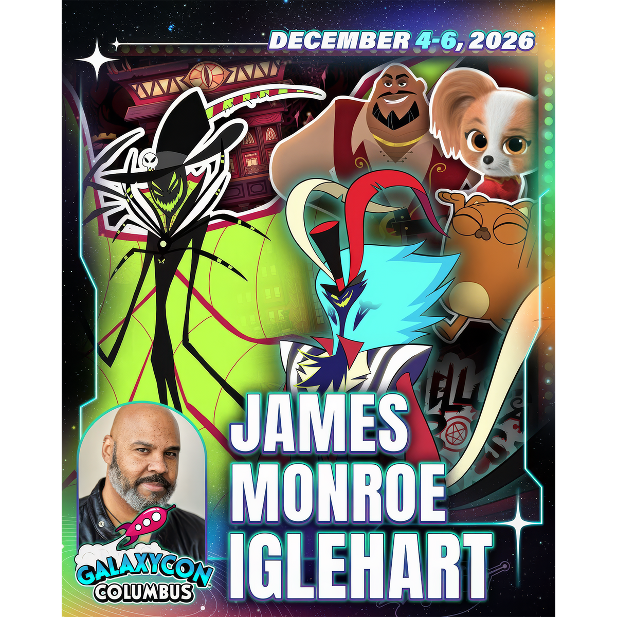 JAMES MONROE IGLEHART AUTOGRAPH PRE-ORDER