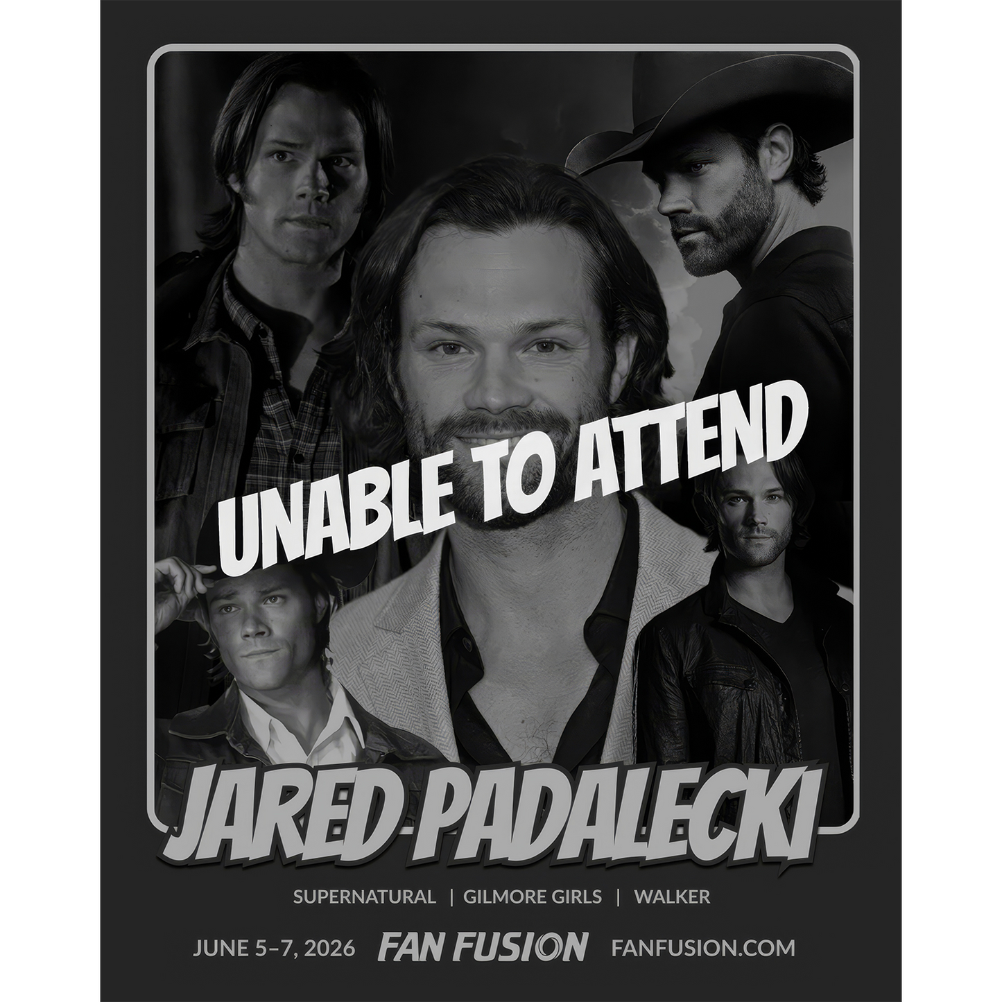 JARED PADALECKI AUTOGRAPH PRE-ORDER