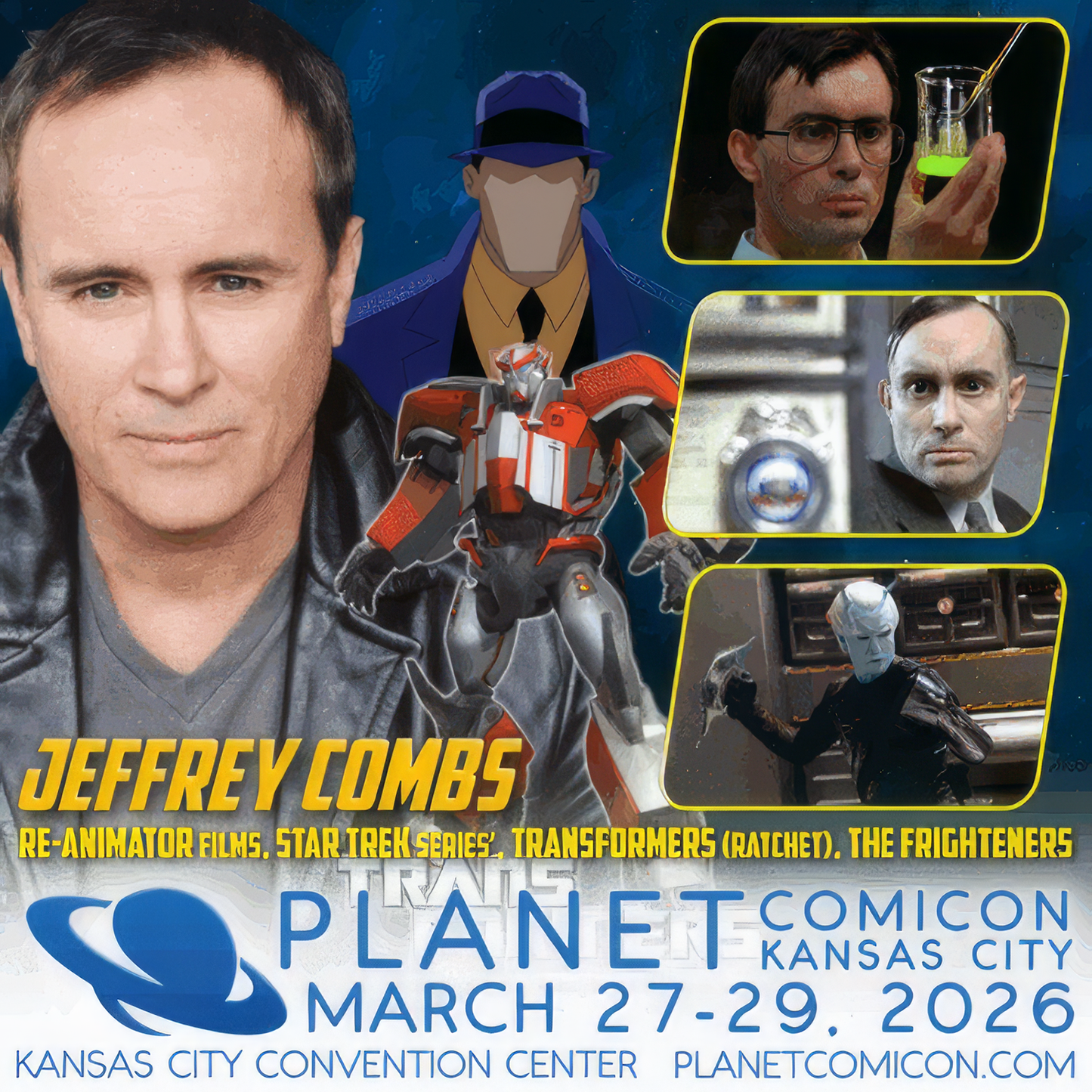 JEFFREY COMBS AUTOGRAPH PRE-ORDER