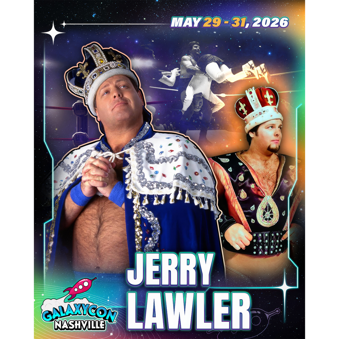 JERRY LAWLER AUTOGRAPH PRE-ORDER