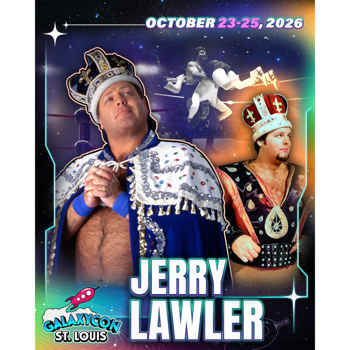 JERRY LAWLER AUTOGRAPH PRE-ORDER