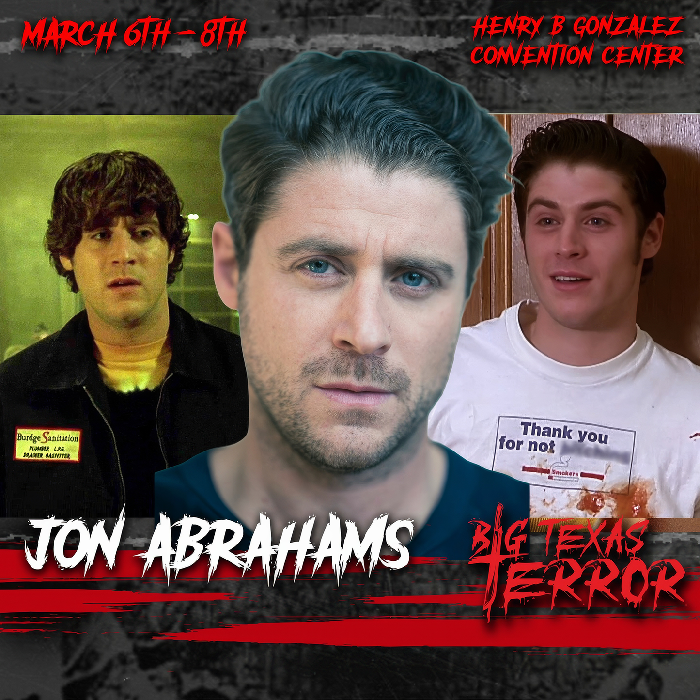 JON ABRAHAMS AUTOGRAPH PRE-ORDER