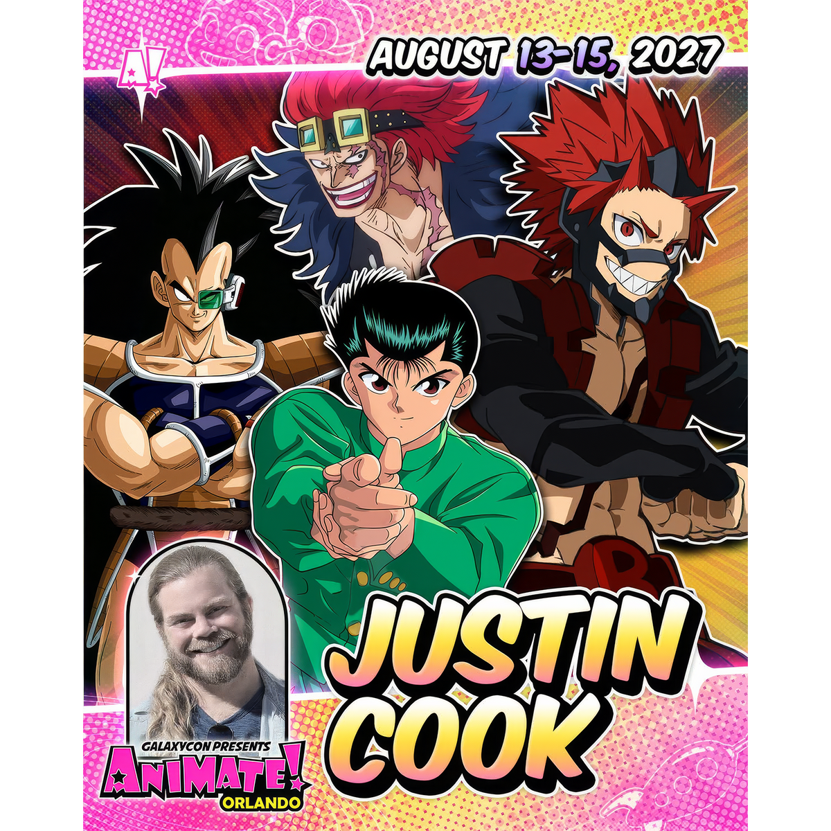 JUSTIN COOK AUTOGRAPH PRE-ORDER