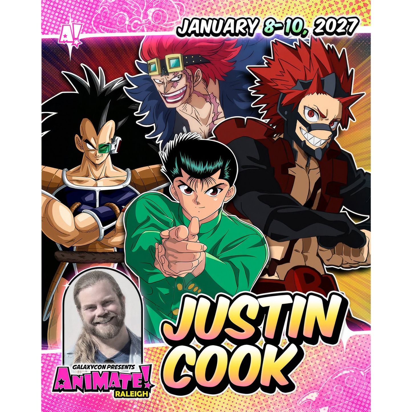 JUSTIN COOK AUTOGRAPH PRE-ORDER