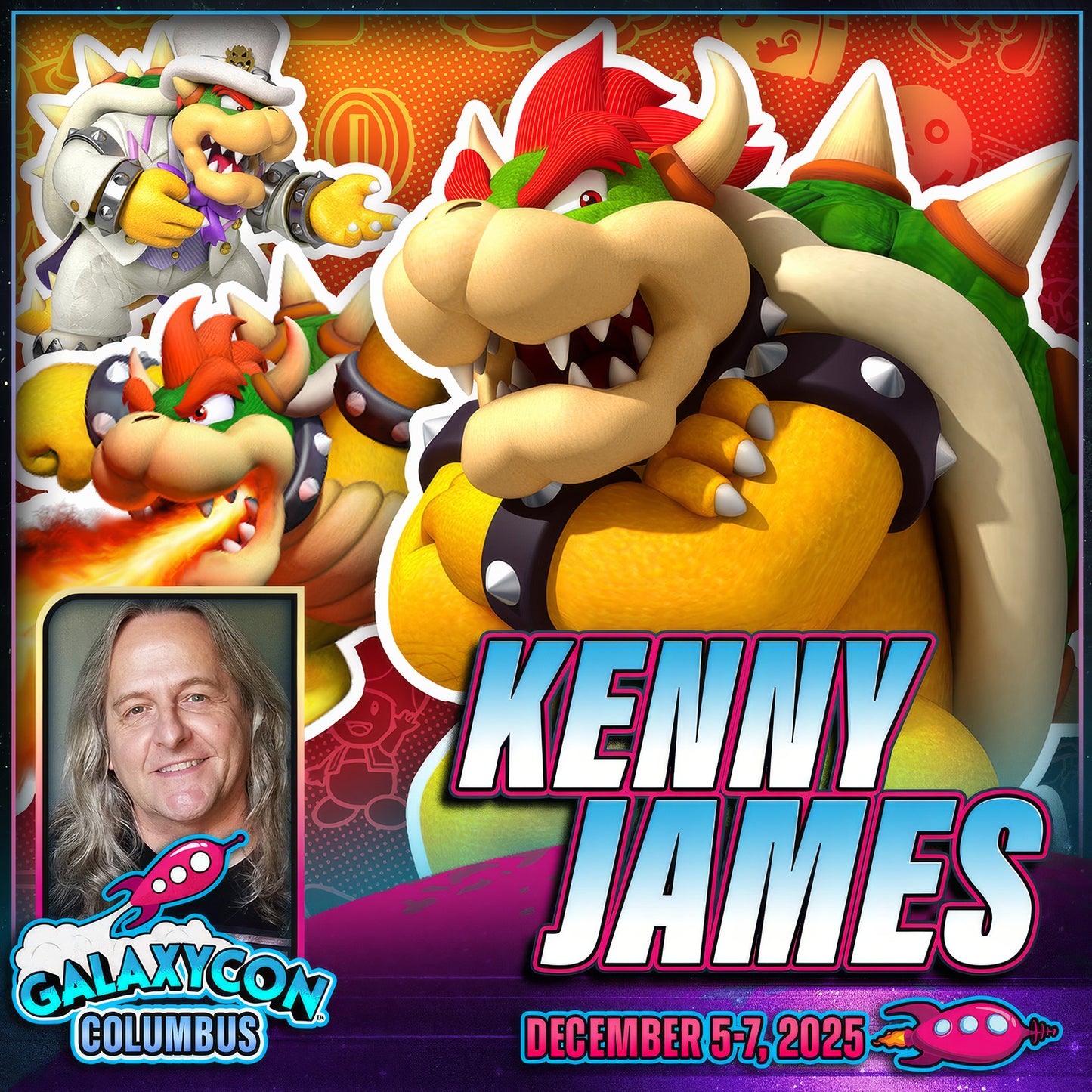 KENNY JAMES AUTOGRAPH PRE-ORDER