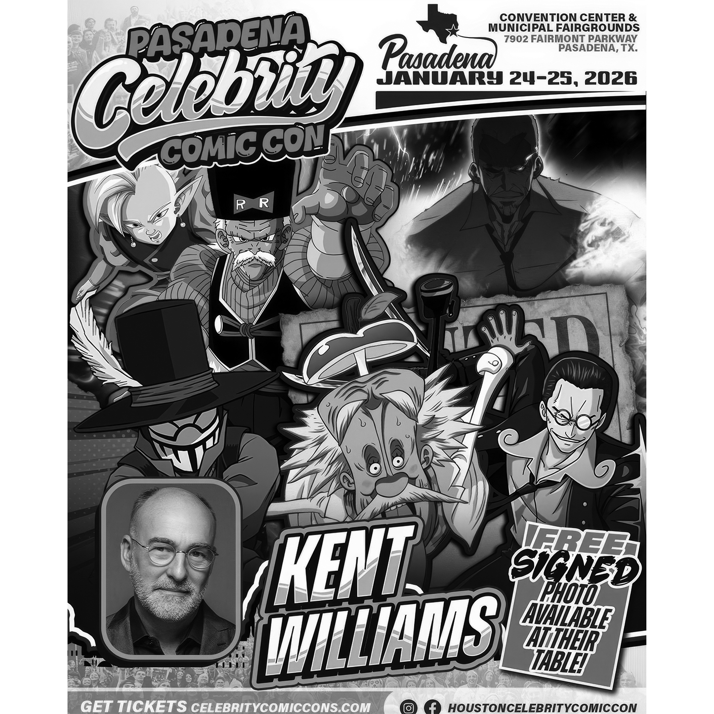 KENT WILLIAMS AUTOGRAPH PRE-ORDER