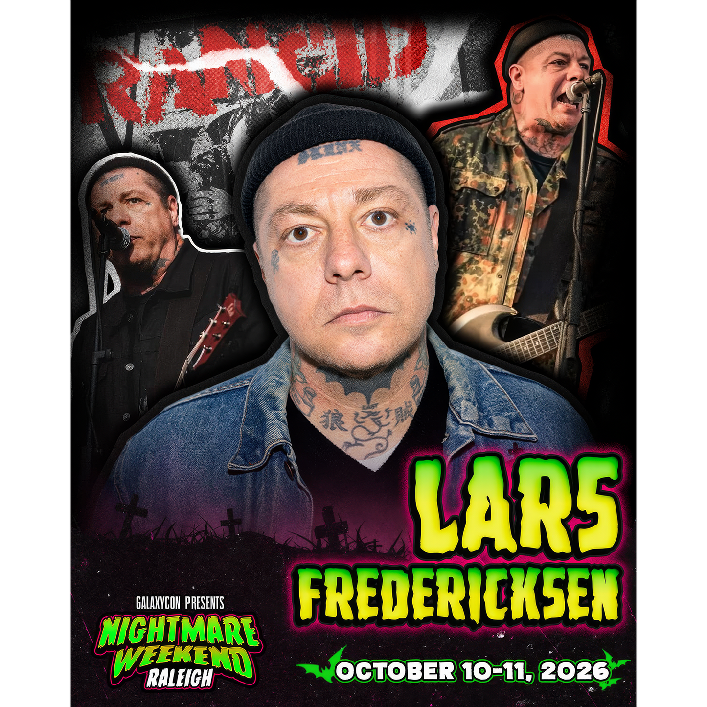 LARS FREDERIKSEN AUTOGRAPH PRE-ORDER