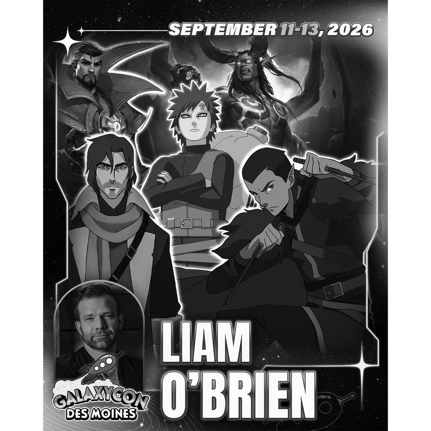 LIAM OBRIEN AUTOGRAPH PRE-ORDER