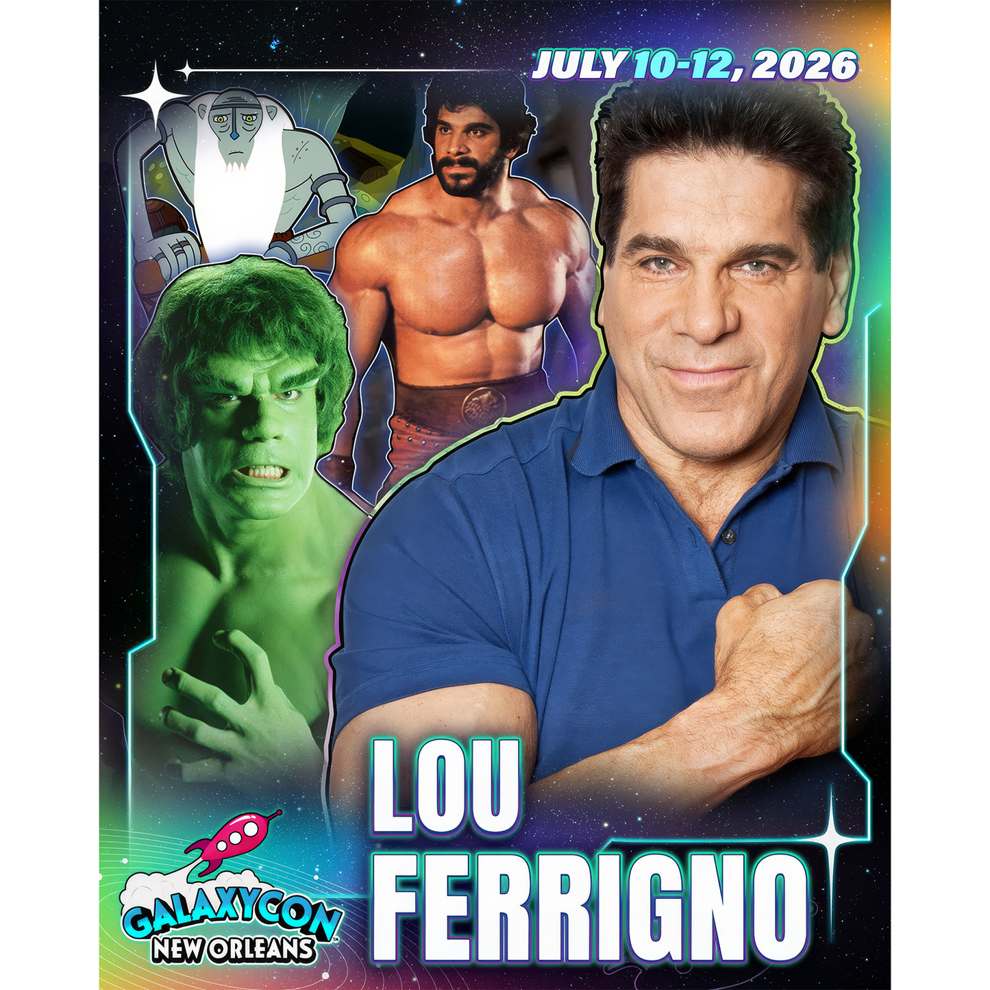 LOU FERRIGNO AUTOGRAPH PRE-ORDER