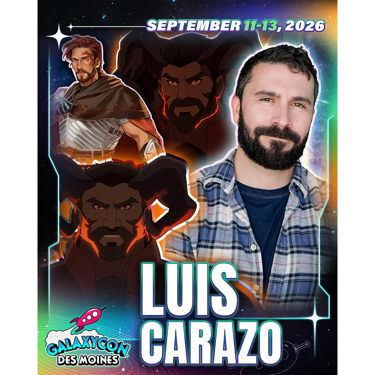 LUIS CARAZO AUTOGRAPH PRE-ORDER