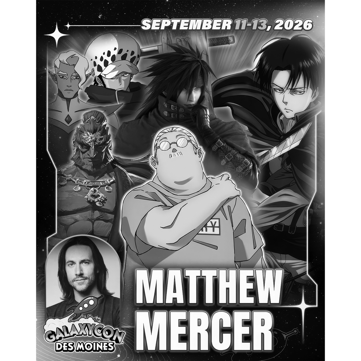 MATTHEW MERCER AUTOGRAPH PRE-ORDER