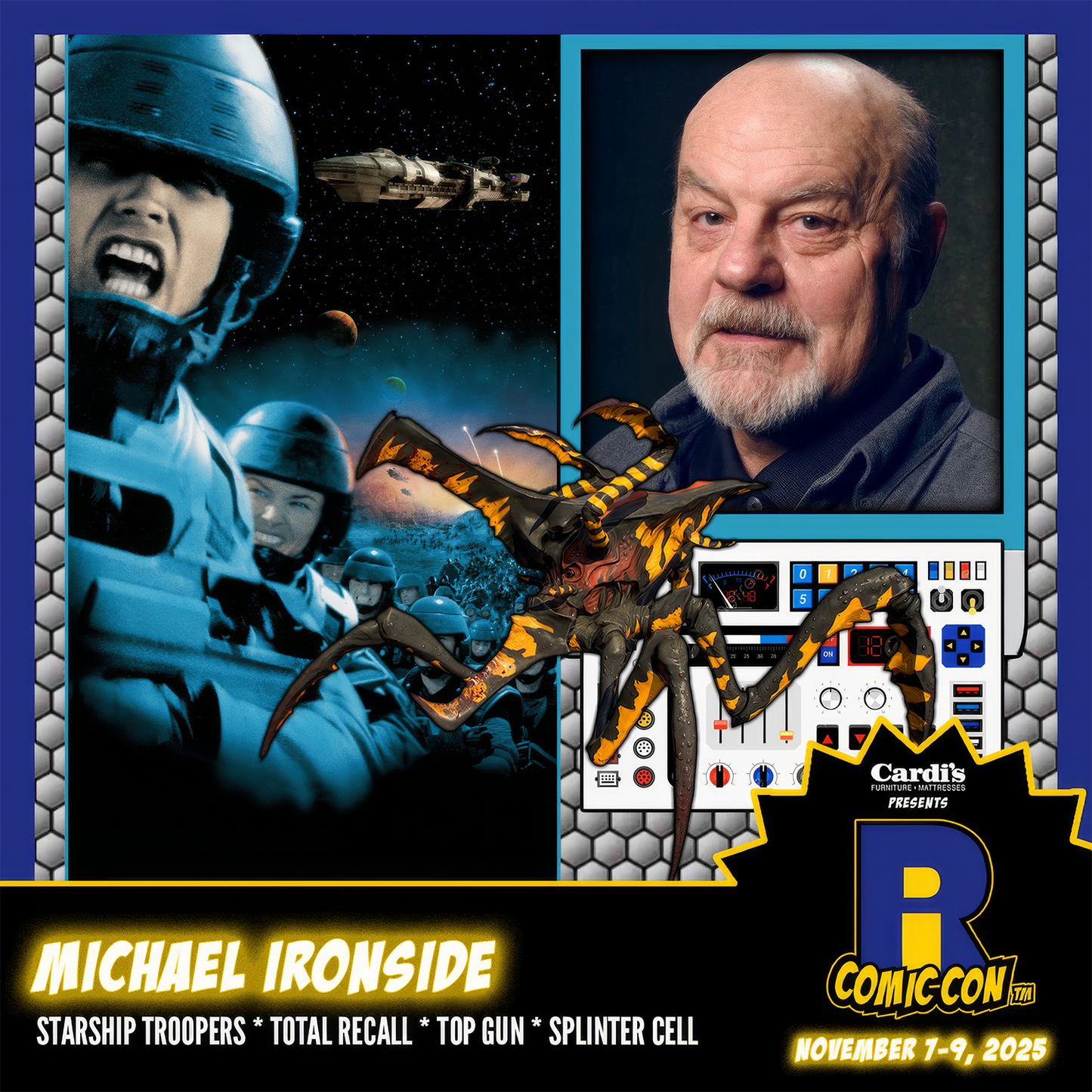MICHAEL IRONSIDE AUTOGRAPH PRE-ORDER