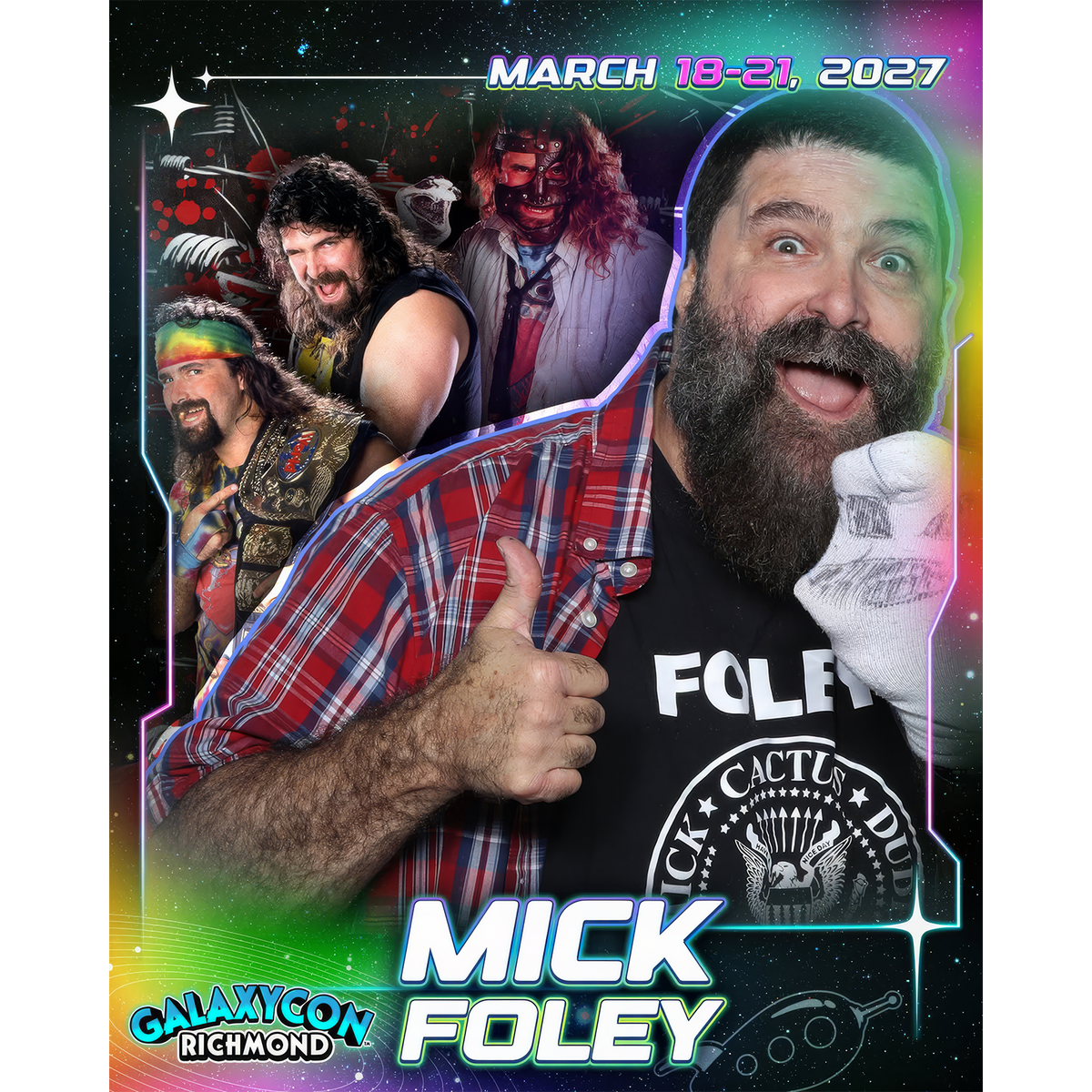 MICK FOLEY AUTOGRAPH PRE-ORDER