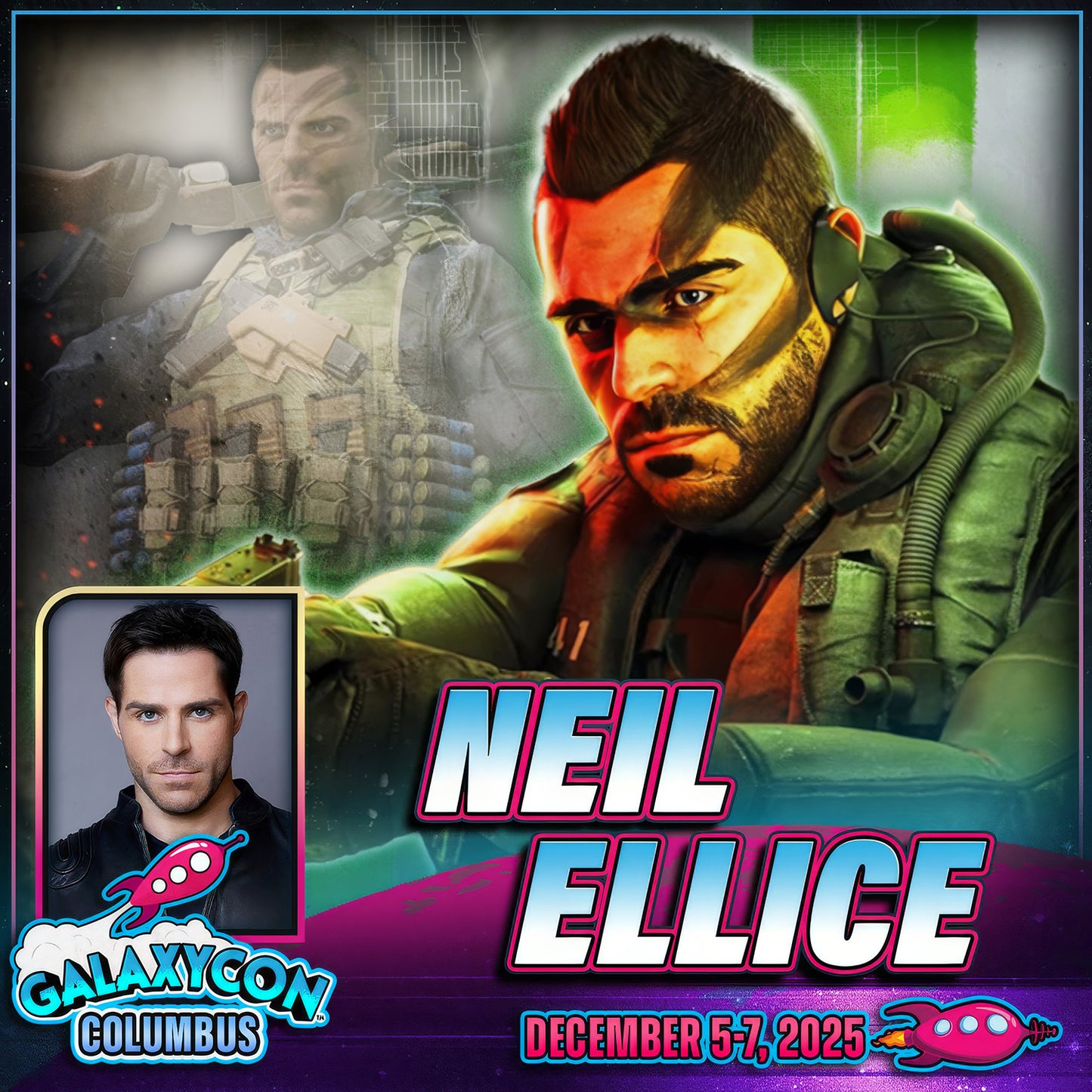 NEIL ELLICE AUTOGRAPH PRE-ORDER