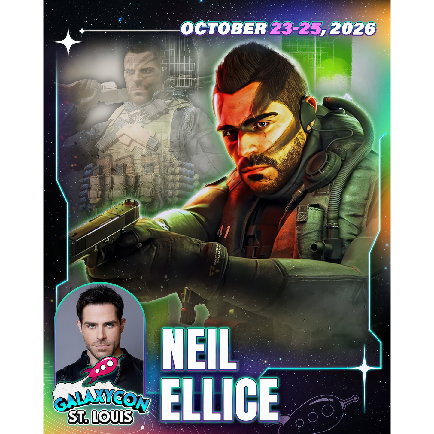 NEIL ELLICE AUTOGRAPH PRE-ORDER