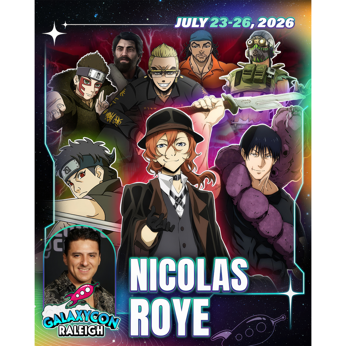 NICOLAS ROYE AUTOGRAPH PRE-ORDER