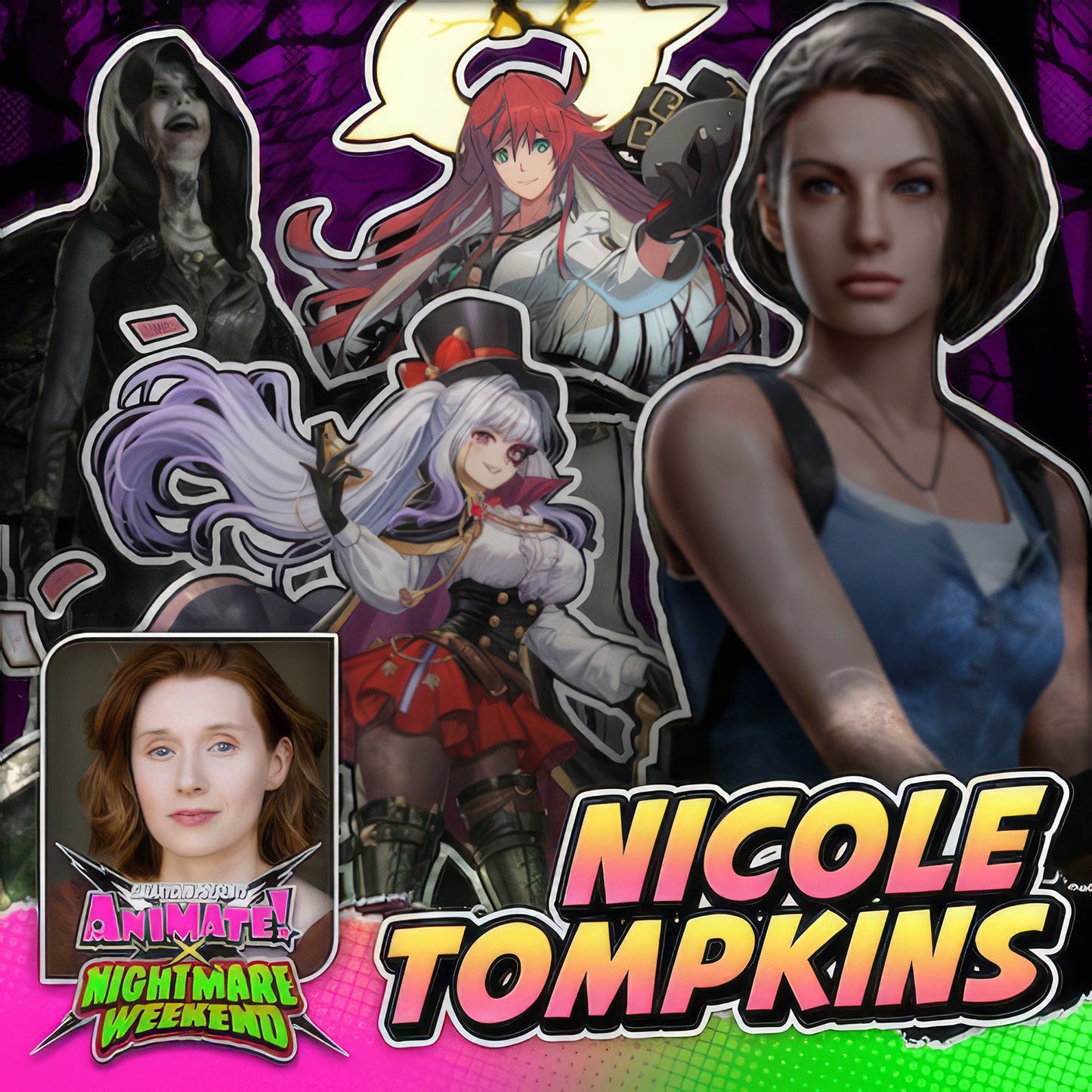 NICOLE TOMPKINS AUTOGRAPH PRE-ORDER