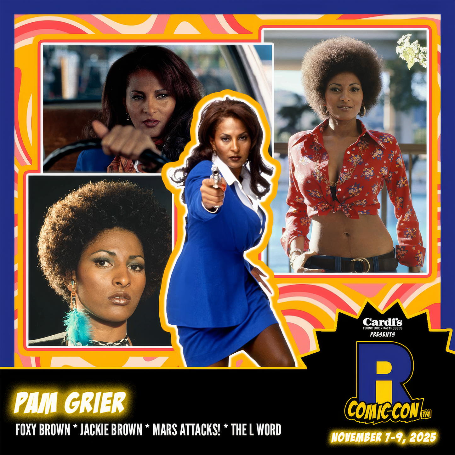 PAM GRIER AUTOGRAPH PRE-ORDER
