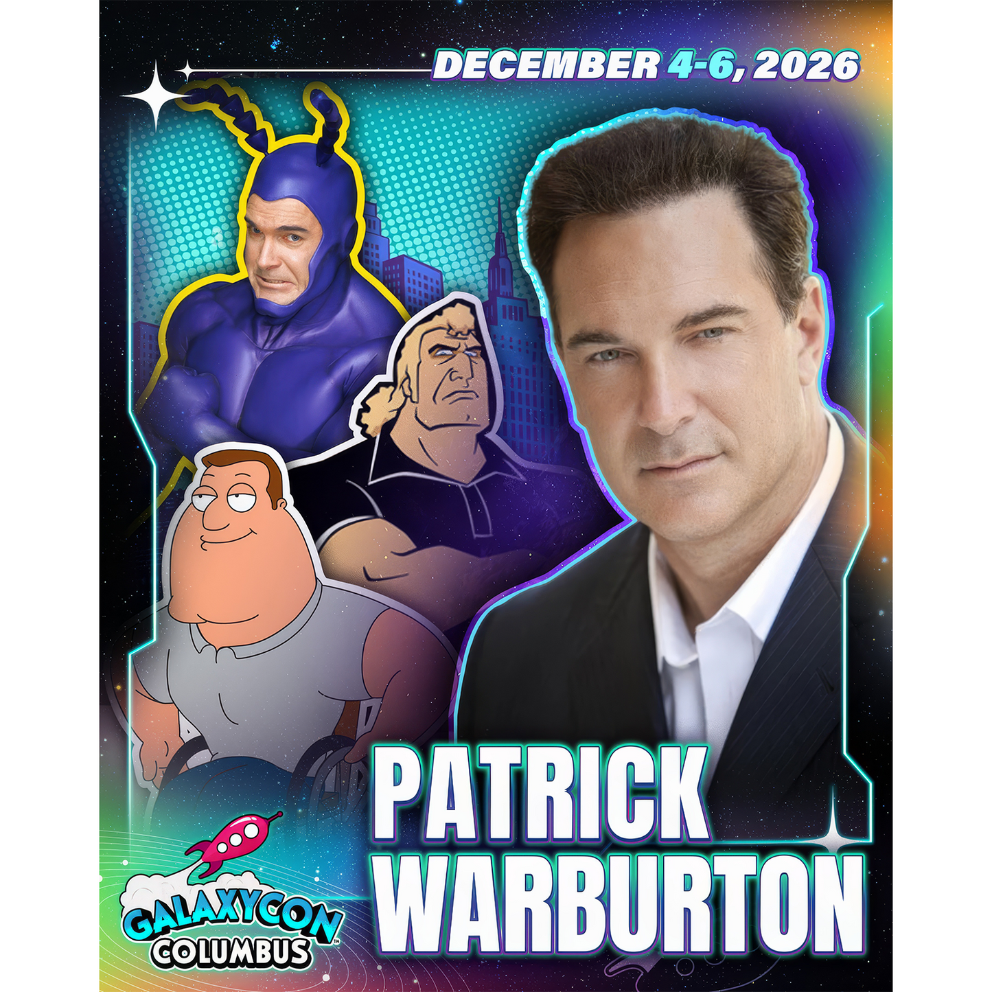 PATRICK WARBURTON AUTOGRAPH PRE-ORDER