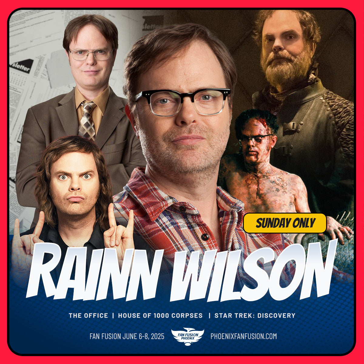 RAINN WILSON AUTOGRAPH PRE-ORDER