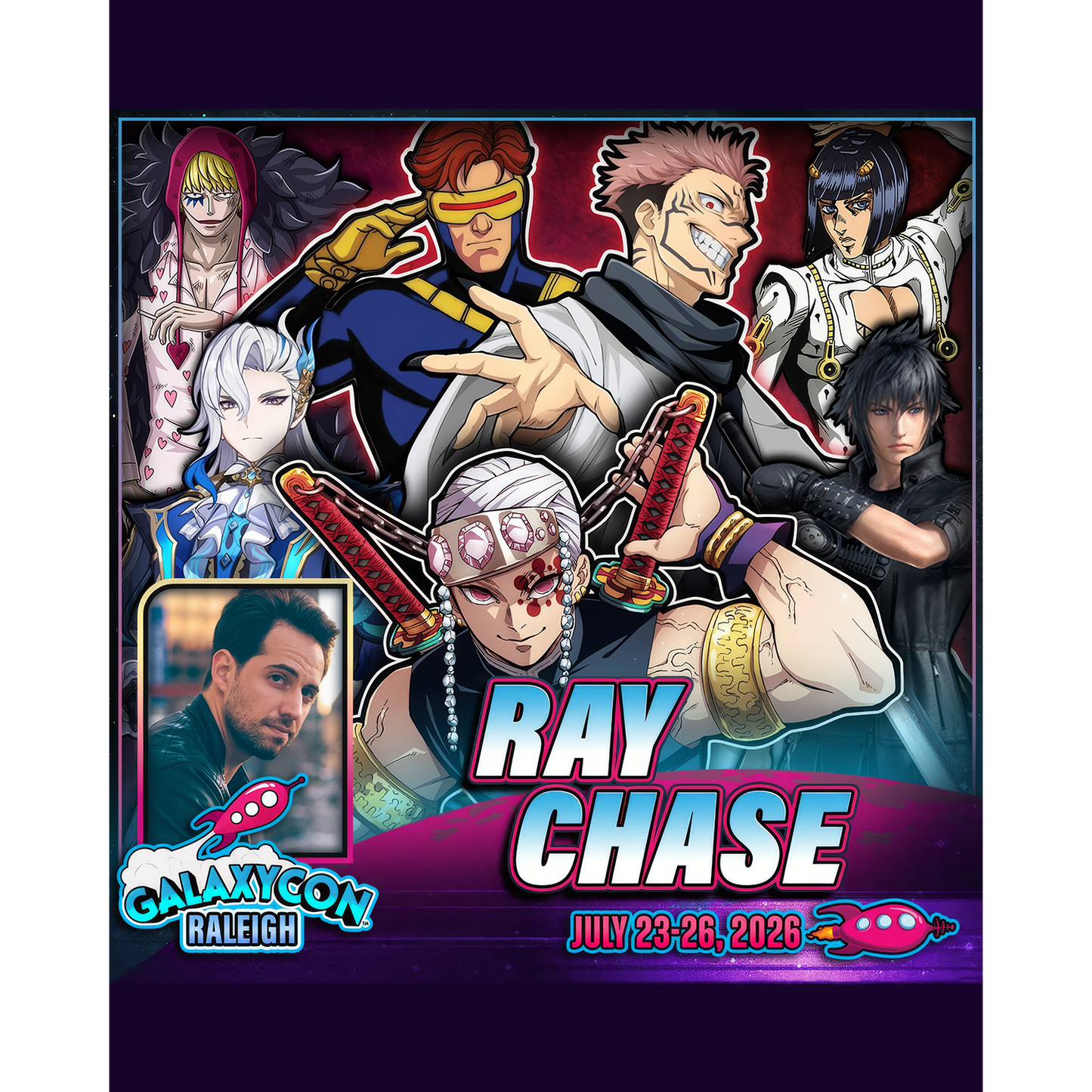 RAY CHASE AUTOGRAPH PRE-ORDER
