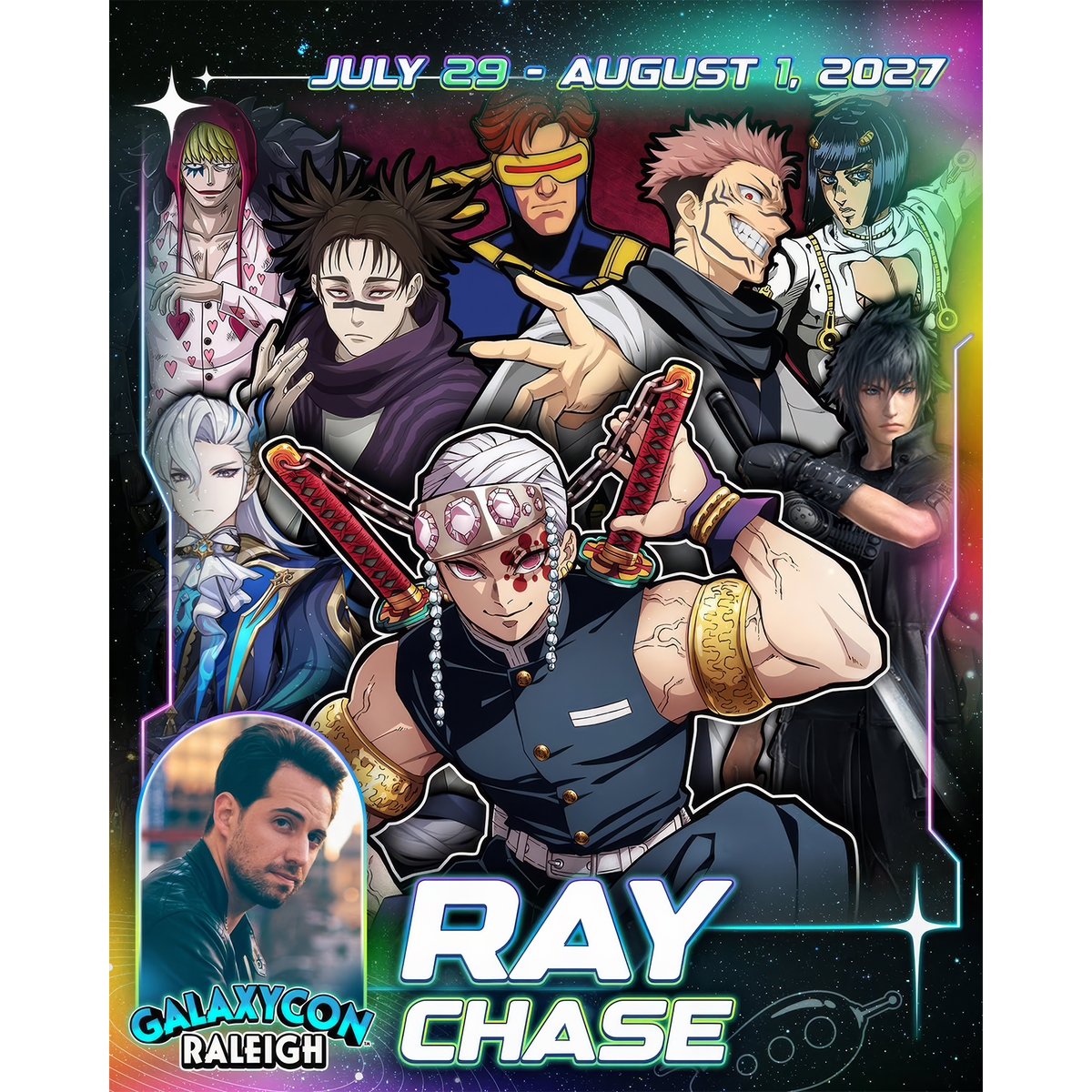 RAY CHASE AUTOGRAPH PRE-ORDER