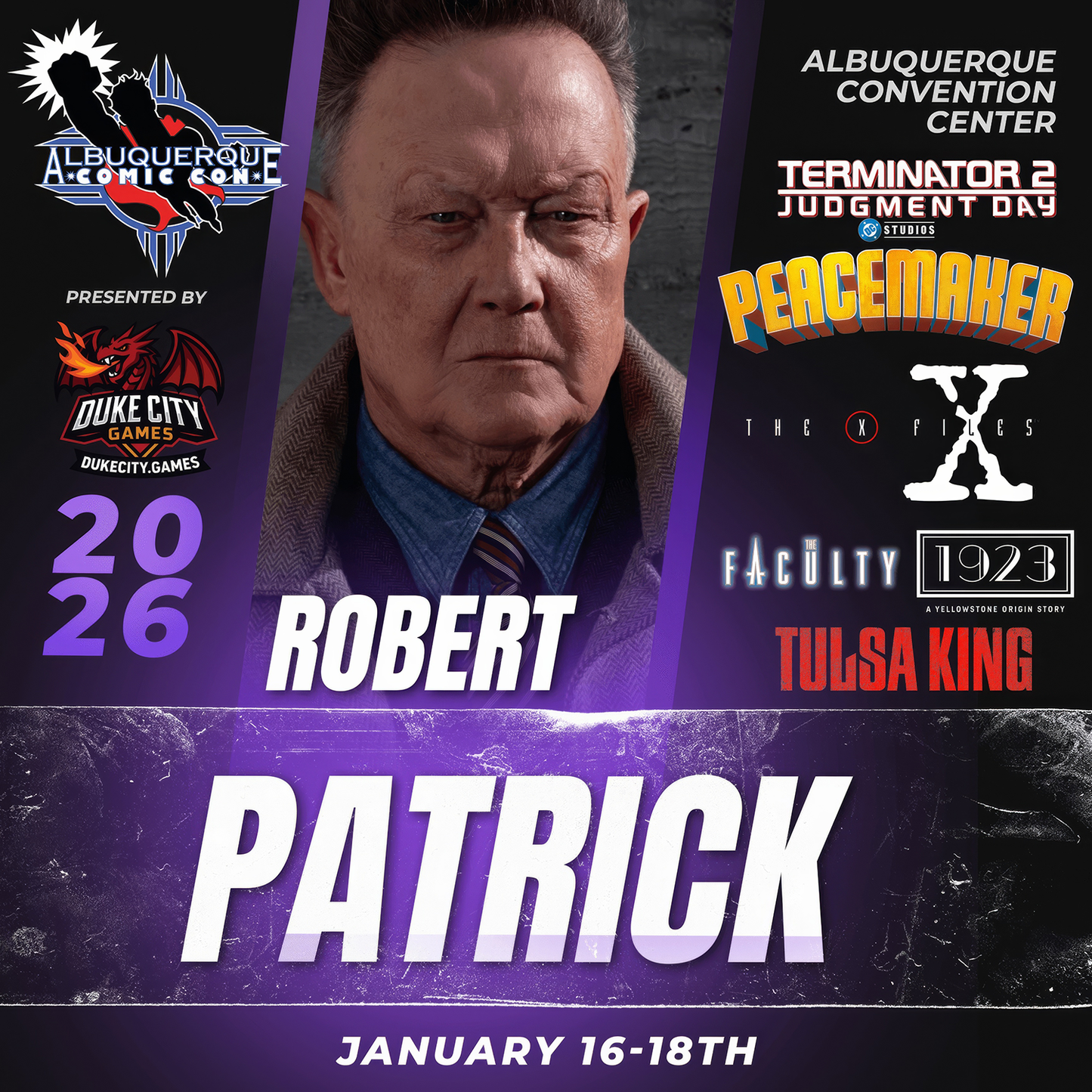 ROBERT PATRICK AUTOGRAPH PRE-ORDER