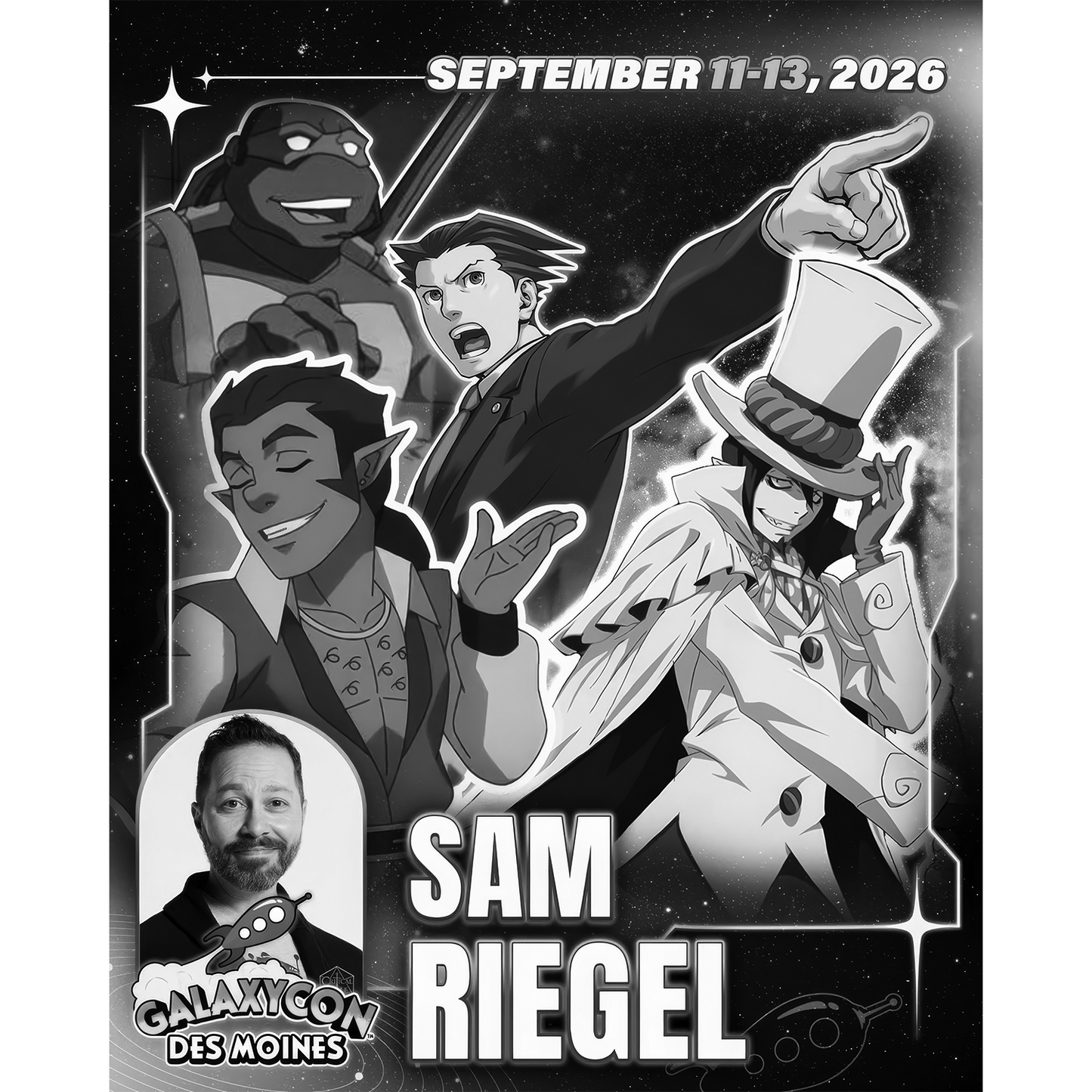 SAM RIEGEL AUTOGRAPH PRE-ORDER
