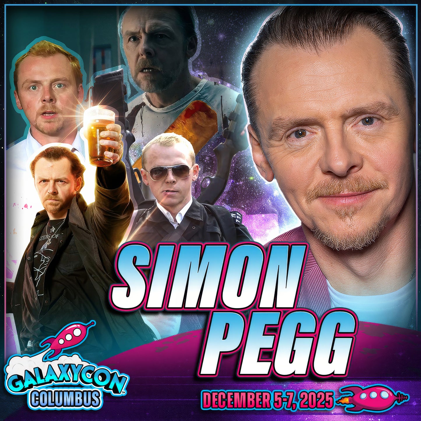 SIMON PEGG AUTOGRAPH PRE-ORDER