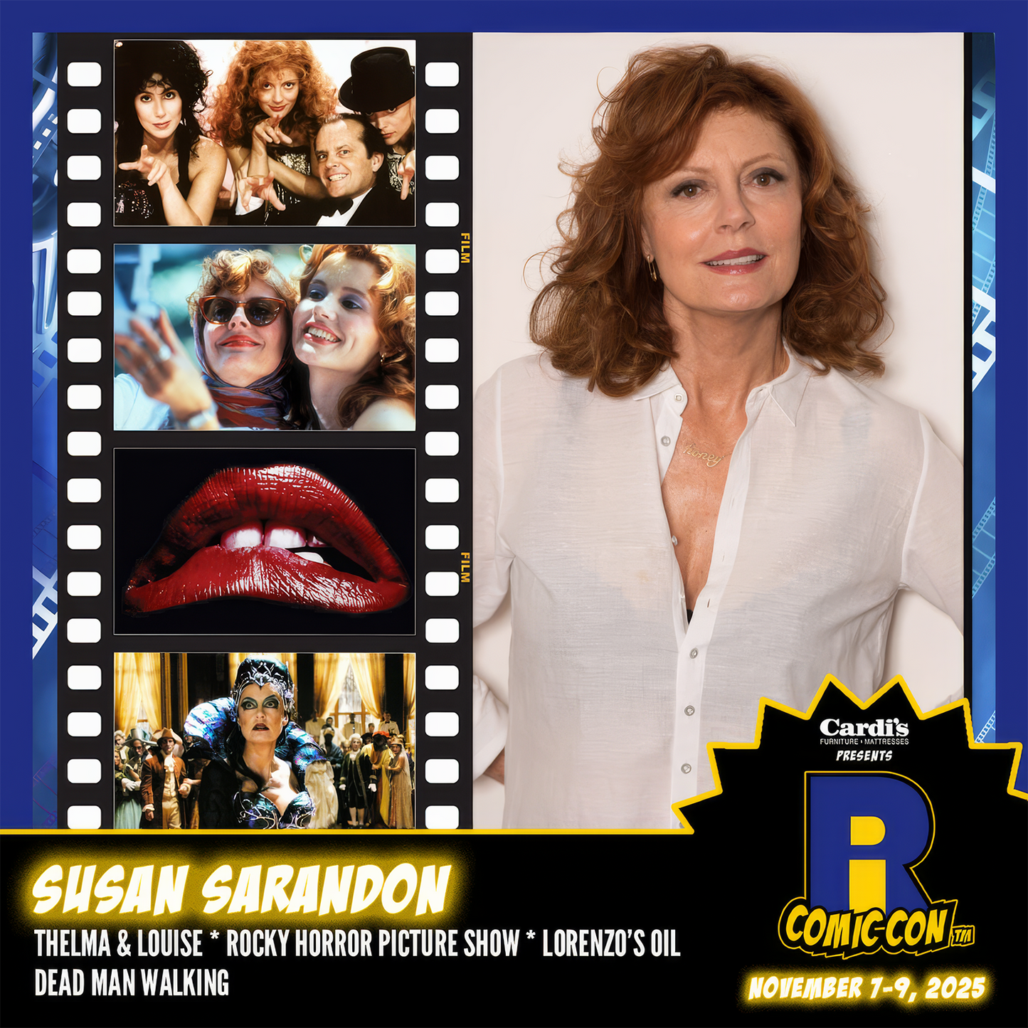 SUSAN SARANDON AUTOGRAPH PRE-ORDER