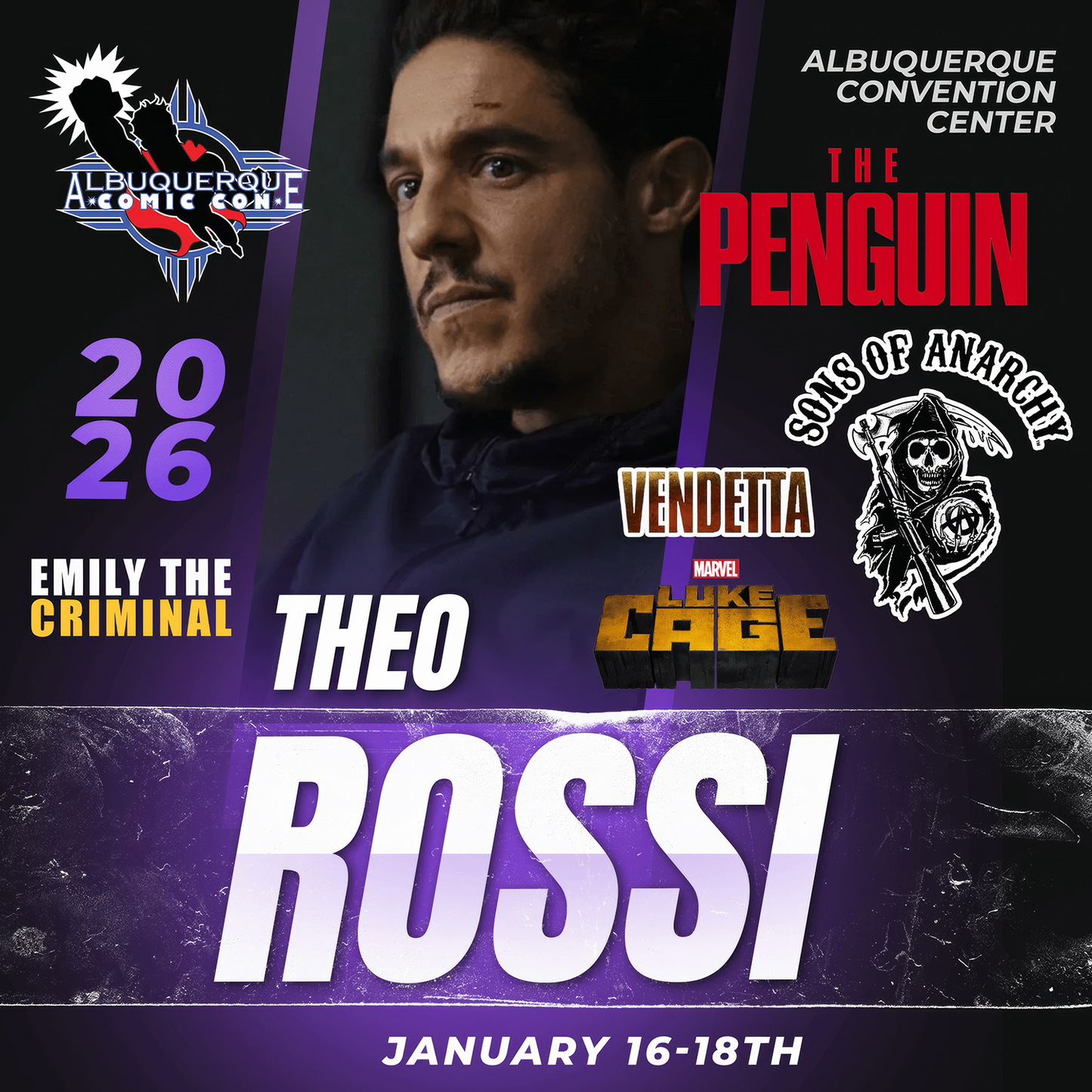 THEO ROSSI AUTOGRAPH PRE-ORDER