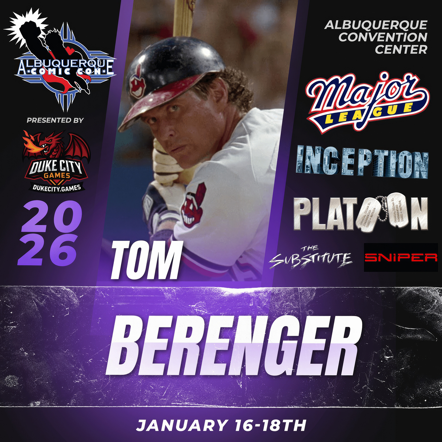 TOM BERENGER AUTOGRAPH PRE-ORDER