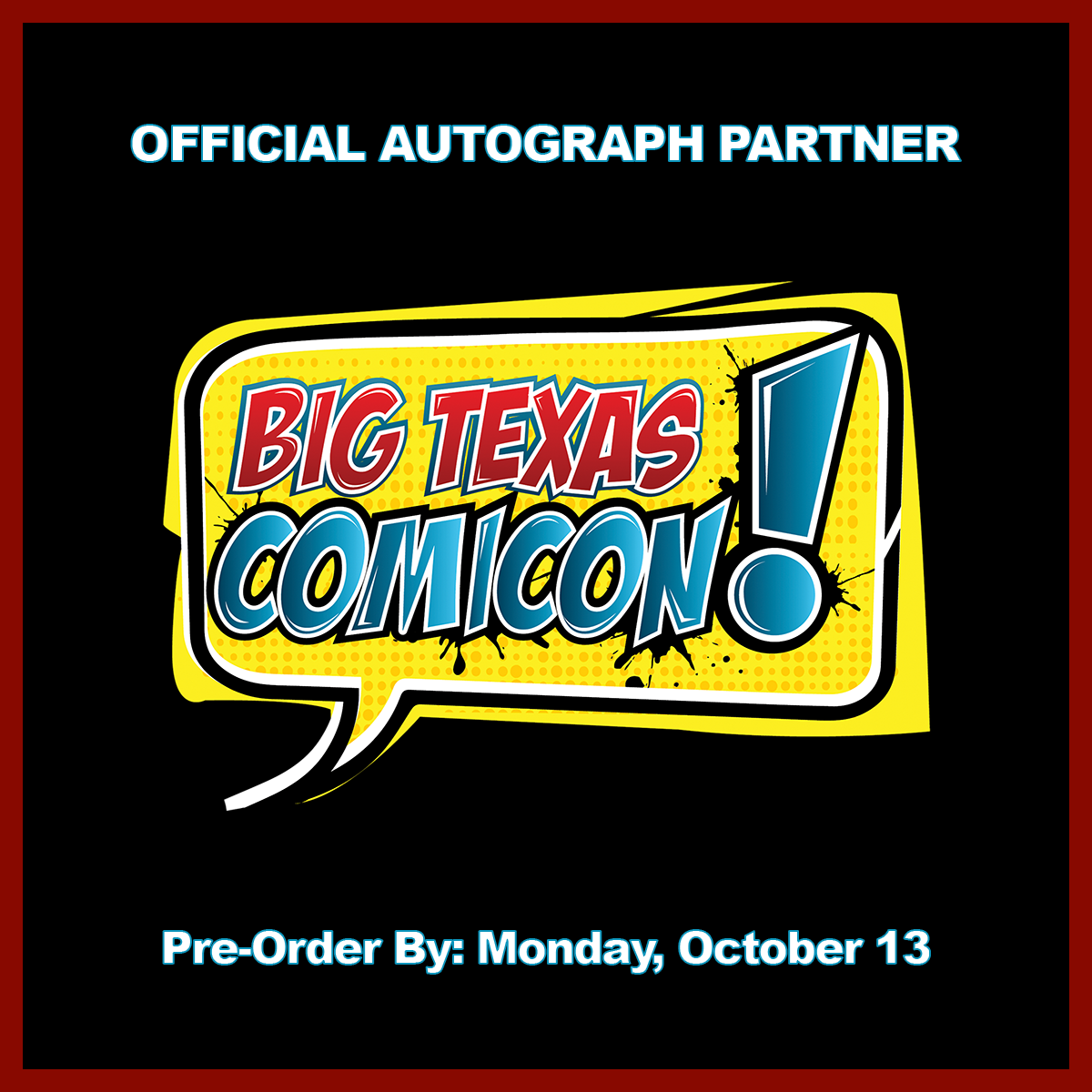 BIG TEXAS COMICON