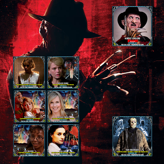 A NIGHTMARE ON ELM STREET FRANCHISE CAST AUTOGRAPH PRE-ORDER